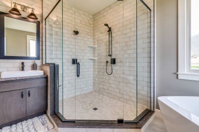 Wide Glass Shower Doors